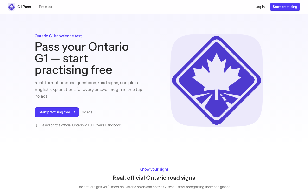 G1 Pass screenshot